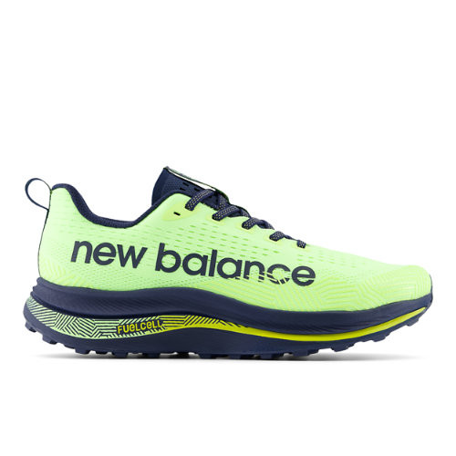 New Balance Hombre FuelCell SuperComp Trail in Verde/Azul, Synthetic, Talla 40 - MTTRXCC