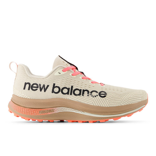 New Balance Men's FuelCell SuperComp Trail Hiking Shoes - Beige/Red/Black - MTTRXUR1