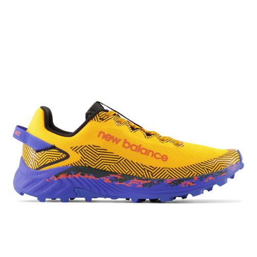 New Balance Men's FuelCell Summit Unknown v4 in Orange/Blue/Bleu Synthetic - MTUNKNY4