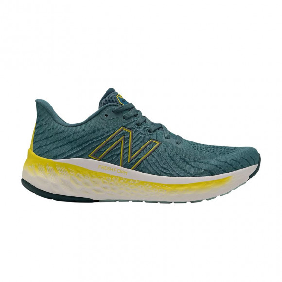 New Balance Fresh Foam X Vongo v5 2E Wide 'Deep Sea Sulphur Yellow' | Green | Men's Size 7.5 - MVNGOTY5-2E