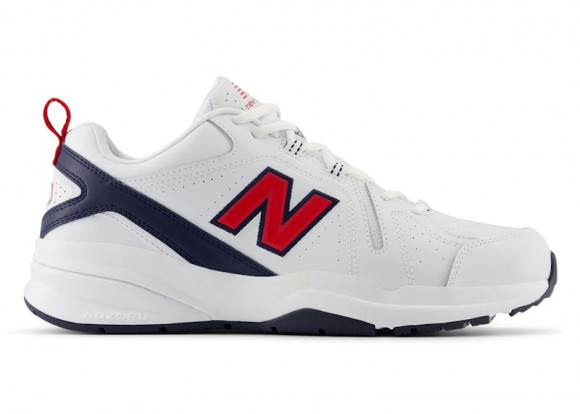 New Balance Men's MX608v5 Training Shoes - White/Red - MX608HR5