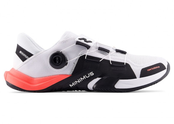 New Balance Men's Minimus TR BOA® v2 Training Shoes - White/Black/Red - MXMTRBH2
