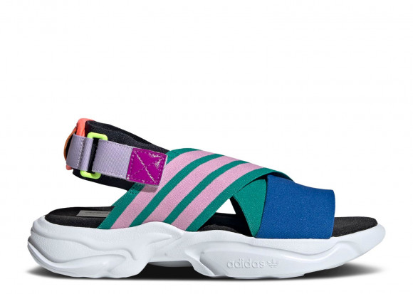 Adidas Wmns Magmur Sandal 'Glory Green Pink Blue' | Multi-Color | Women's - Magmur-Sandal
