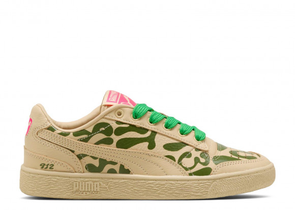 Puma Flau'jae x Puma Wmns Majesty 'Canvas Green Fruit Pure Pink' | Tan | Women's - Majesty