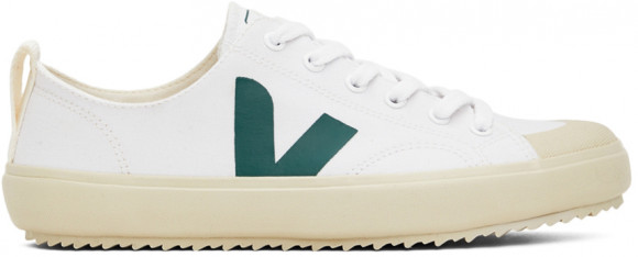 Veja White & Green Nova Sneakers - NA0102732