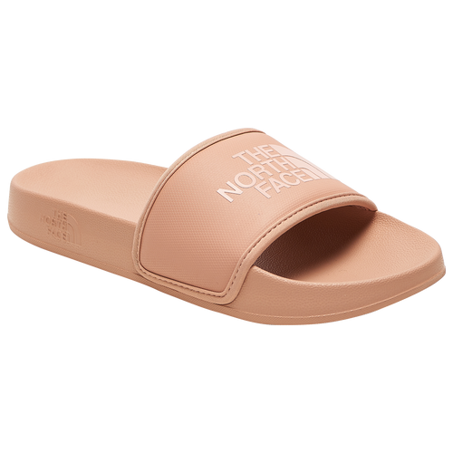 The North Face Base Camp Slide III - Women's Shoes - Cafe Creme / Evening Sand / Pink - NF0A4T2S-ZIP