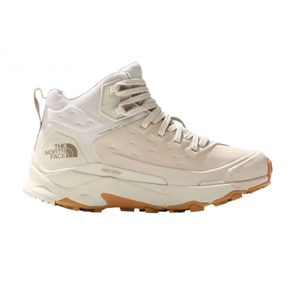 The North Face Wmns Vectiv Exploris Mid Futurelight Leather 'Sandstone Gum' | Cream | Women's Size 9 - NF0A5G3A9Z3