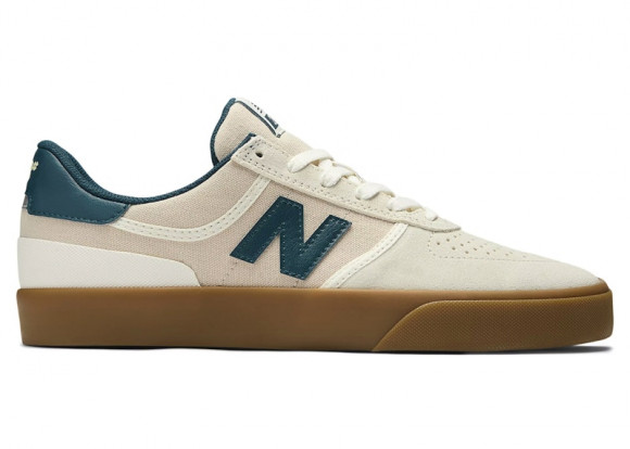 New Balance Unisex NB Numeric 272 Skateboarding Shoes - White/Blue - NM272RPU