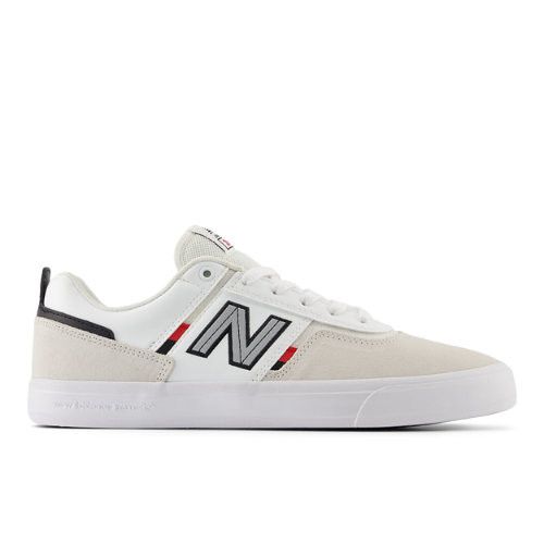 New Balance Unisex NB Numeric Jamie Foy 306 Skateboarding Shoes - White/Red - NM306OLS