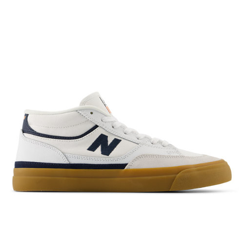 New Balance Unisex NB Numeric Franky Villani 417 Skateboarding Shoes - White/Blue - NM417WNG