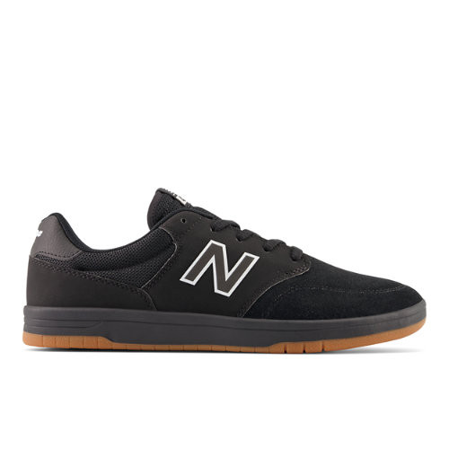 New Balance Men's NB Numeric 425 in Black/White Suede/Mesh - NM425BNG