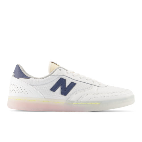 New Balance Hombre NB Numeric 440 in Blanca/Azul, Suede/Mesh, Talla 37 - NM440WST