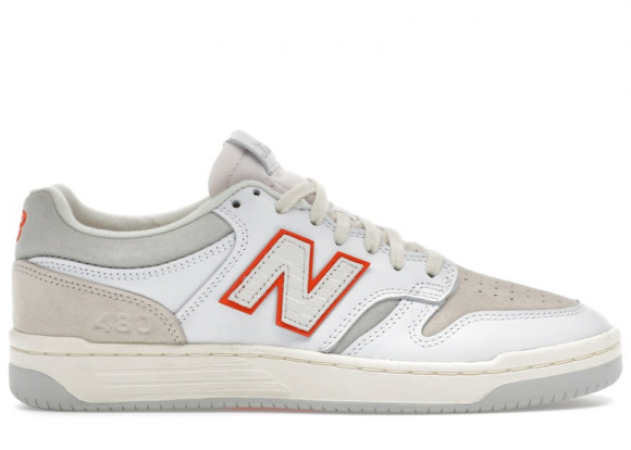 New Balance Numeric 480 Kith Madison Square Garden White Orange - NM480NYK