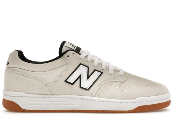 New Balance Unisex NB Numeric 480 Skateboarding Shoes - White/Black - NM480SWG