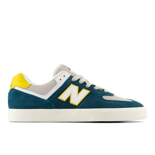 New Balance Unisex NB Numeric 574 Vulc - Blue/Yellow - NM574VOK