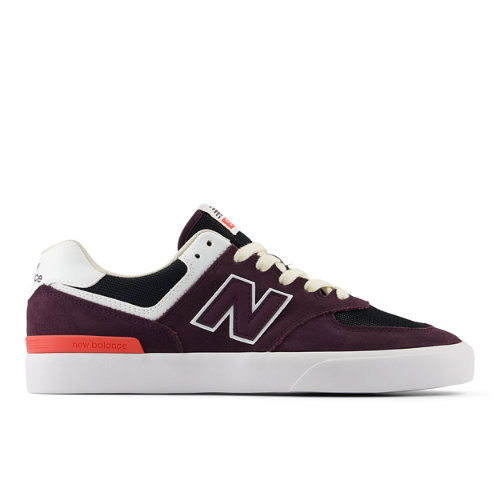 New Balance Unisex NB Numeric 574 Vulc Skateboarding Shoes - Purple/White - NM574VPI