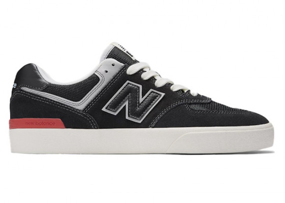 New Balance Unisex NB Numeric 574 Vulc Skateboarding Shoes - Black/White - NM574VYW