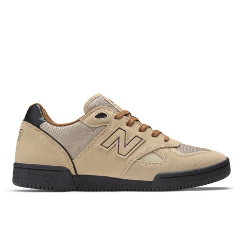 New Balance Unisex NB Numeric Tom Knox 600 Skateboarding Shoes - Beige/Black - NM600BNT