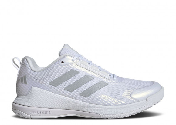 Adidas Wmns Novaflight 2 Indoor 'White Silver Metallic' | Women's - Novaflight