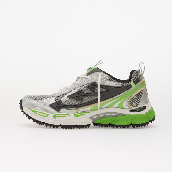 Sneakers Off-White Be Right Back Sneakers Grey/ Neon Green - OF05747310