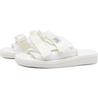 Suicoke Moto Cab Slide in White - OG-056Cab-WHT