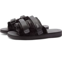 Alexander Mcqueen Men's Black Rubber Sandals - OG-056FURAB-BLK