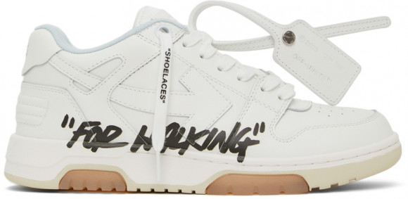 Off-White White Out Of Office 'For Walking' Sneakers - OMIA189C99LEA0020110