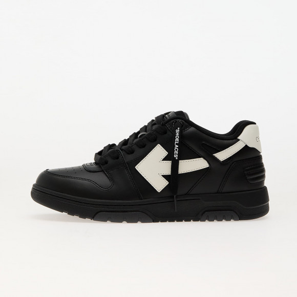 Sneakers Off-White Out Of Office Calf Leather Black White - OMIA189C99LEA0191001