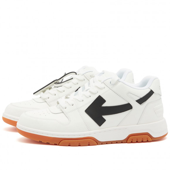 Off-White Men's Out Of Office Low Leather Sneaker White/Black
