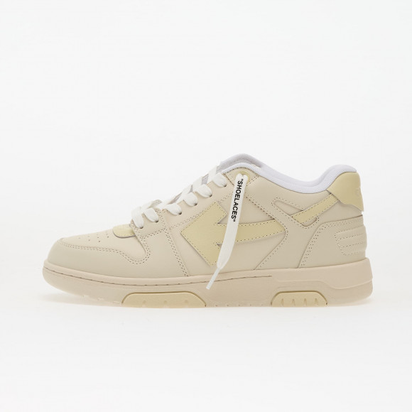 Sneakers Off-White Out Of Office Tricolor Nude/ Sand - OMIA189F25LEA0033117