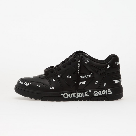 Sneakers Off-White Out Of Office Graffiti Black/ White - OMIA189F25LEA0071001