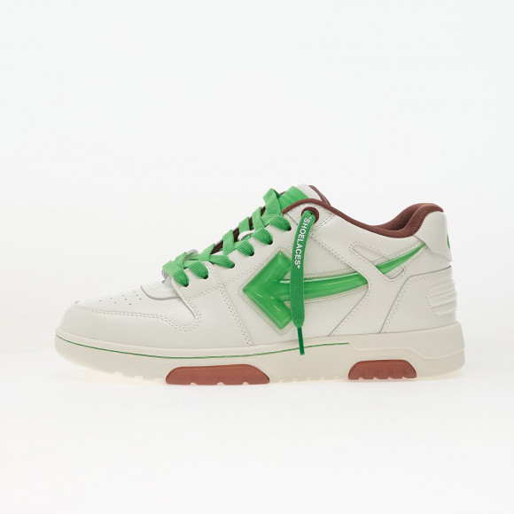 Sneakers Off-White M Out Of Office Bubble Arr White/ Light Green - OMIA189S26LEA0090150