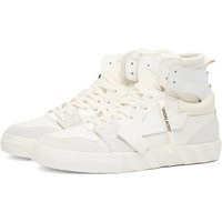 Off-White Men's High Top Vulcanized Leather Sneakers in White - OMIA225F22LEA0010401