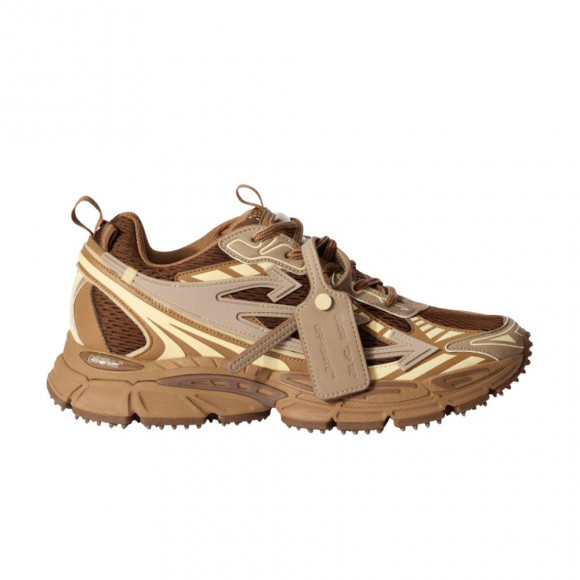 Off-White Be Right Back 'Dark Brown Cream' | Men's Size 9.5 - OMIA295F25FAB0016E0A