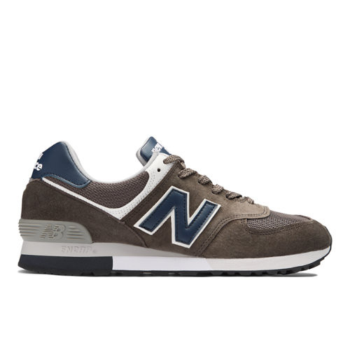 New Balance Unisex MADE in UK 576 in Cinza, Suede/Mesh - OU576NBR
