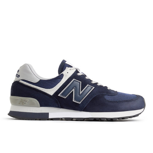 New Balance Unisex MADE in UK 576 in Cinza, Suede/Mesh - OU576PNV