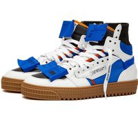 Off-White Women's 3.0 Off Court Calf Leather Sneakers in White - OWIA112F23LEA0026901