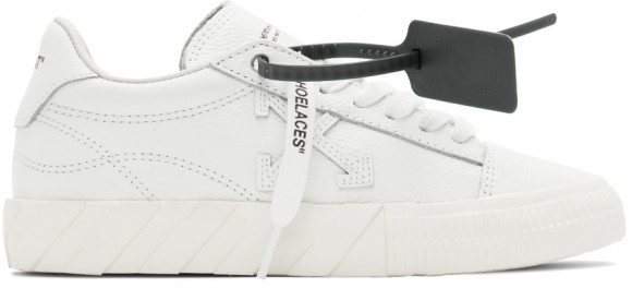 Off-White White Vulcanized Low-Top Sneakers - OWIA178S22LEA0020101