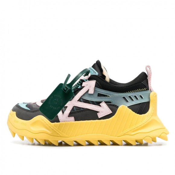 Off-White WMNS Odsy-1000 Black Yellow Pink - OWIA180S23FAB0011830