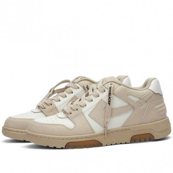 Off-White Out Of Office Calf Leather Sneaker Beige