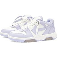 Off-White Women's Out of Office Sneakers in White/Lilac - OWIA259F22LEA0010136