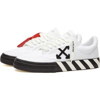 Off-White Women's Low Vulcanized Canvas Sneakers in White - OWIA272C99FAB0050110