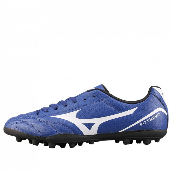 Mizuno Potrero Wide AG Training Soccer Cleats Blue - P1GA189227