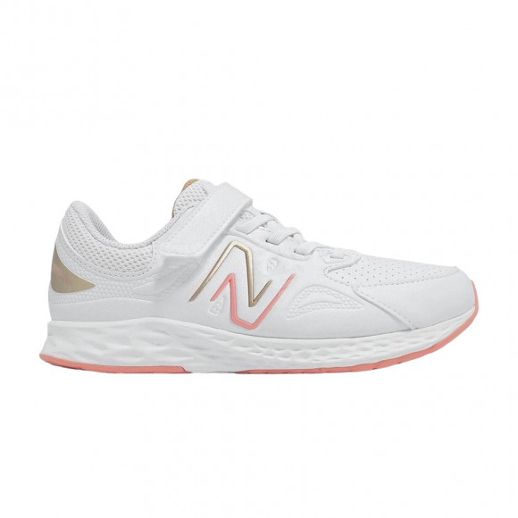 New Balance Fresh Foam 76T V1 Little Kid Wide 'White Pink' | Kid's Size 13 - PA76TPG1-W