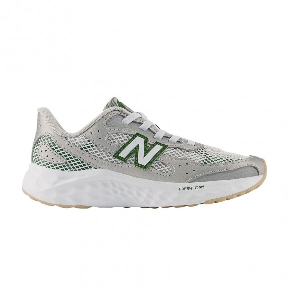 New Balance Fresh Foam Arishi Lux Bungee Lace Little Kid 'Raincloud Alpine Green' | Grey | Kid's Size 10.5 - PAARILA1