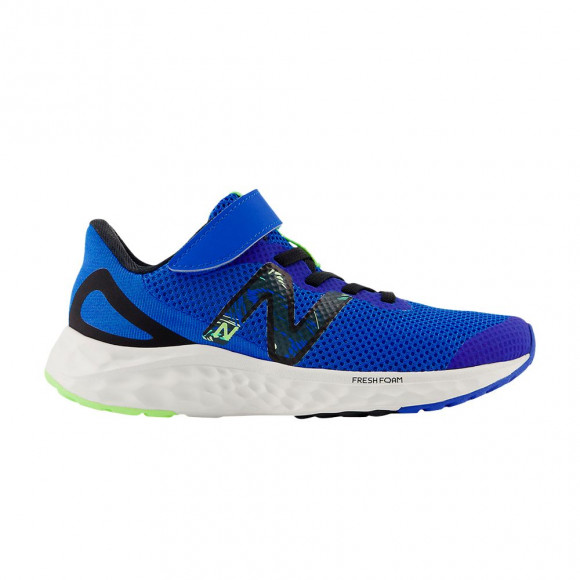 New Balance Fresh Foam Arishi v4 Bungee Lace Top Strap Little Kid X-Wide 'Blue Oasis' | Kid's Size 3 - PAARIPB4-XW