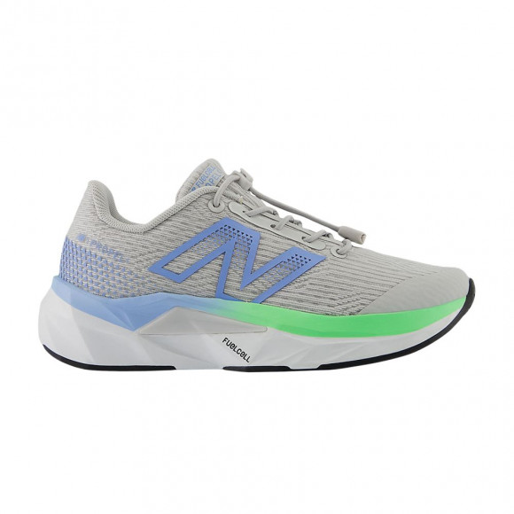 New Balance FuelCell Propel v5 Bungee Lace Little Kid 'Grey Matter Electric Sky Jade' | Kid's Size 3 - PAFCPRF5