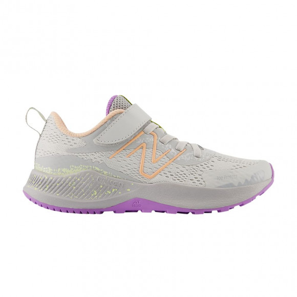 New Balance DynaSoft Nitrel v5 Bungee Lace Little Kid Wide 'Grey Matter Purple Fade' | Kid's Size 11 - PANTRLC5-W
