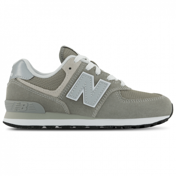 New Balance Niños 574 Core in Gris/Blanca, Leather, Talla 33 - PC574EVG