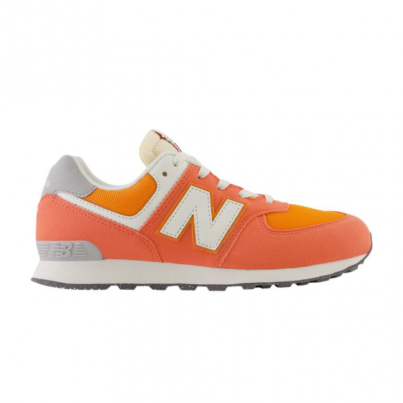 New Balance 574 Little Kid 'Gulf Red' | Orange | Kid's Size 3 - PC574RCB